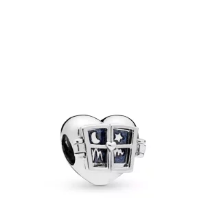 (afbeelding voor) Pandora Window Heart Bedel - 798006En63
