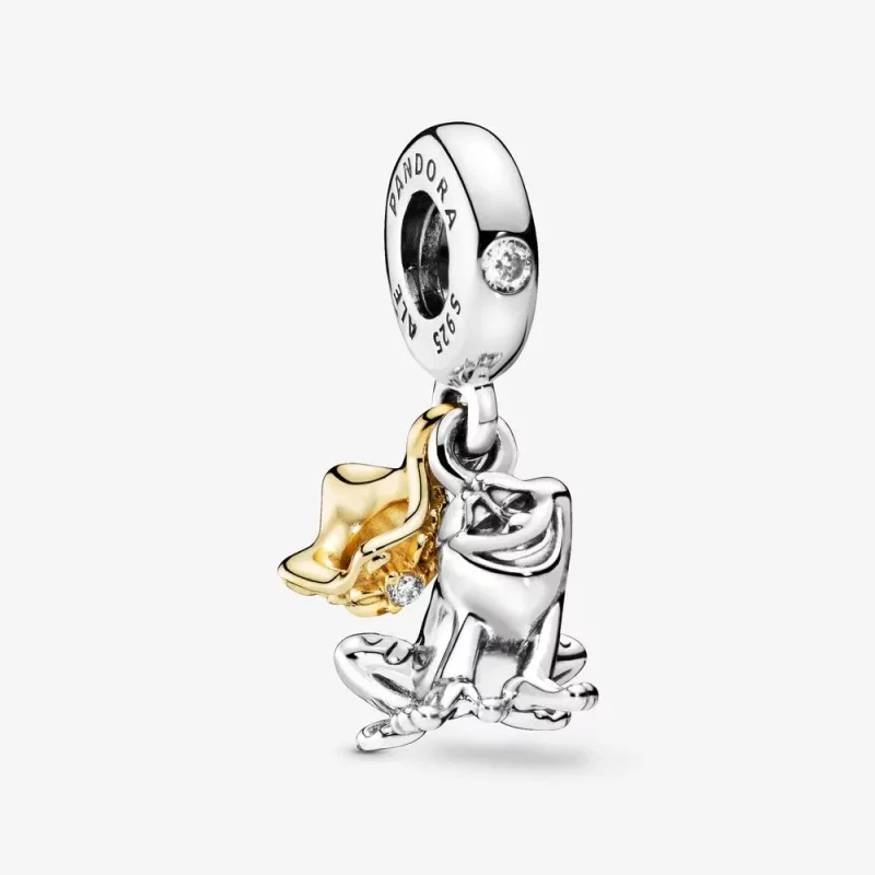 (afbeelding voor) Disney, Pandora Shine Prinses Tiana Kikker Prins Bedel 768235CZ