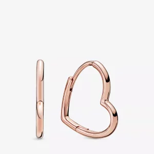 (afbeelding voor) Pandora Asymmetrisch Hart Oorringen 288307