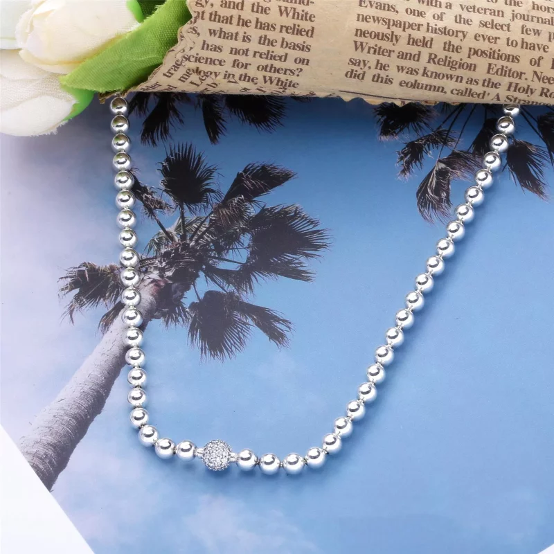 (afbeelding voor) Pandora Beads & Pavé Ketting 398565C01 - Bekijken 2