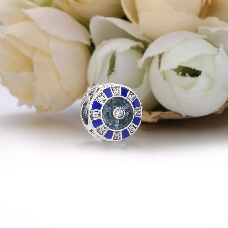 (afbeelding voor) Pandora Blauw Mozaïek Bedel 798031En195 - Bekijken 2