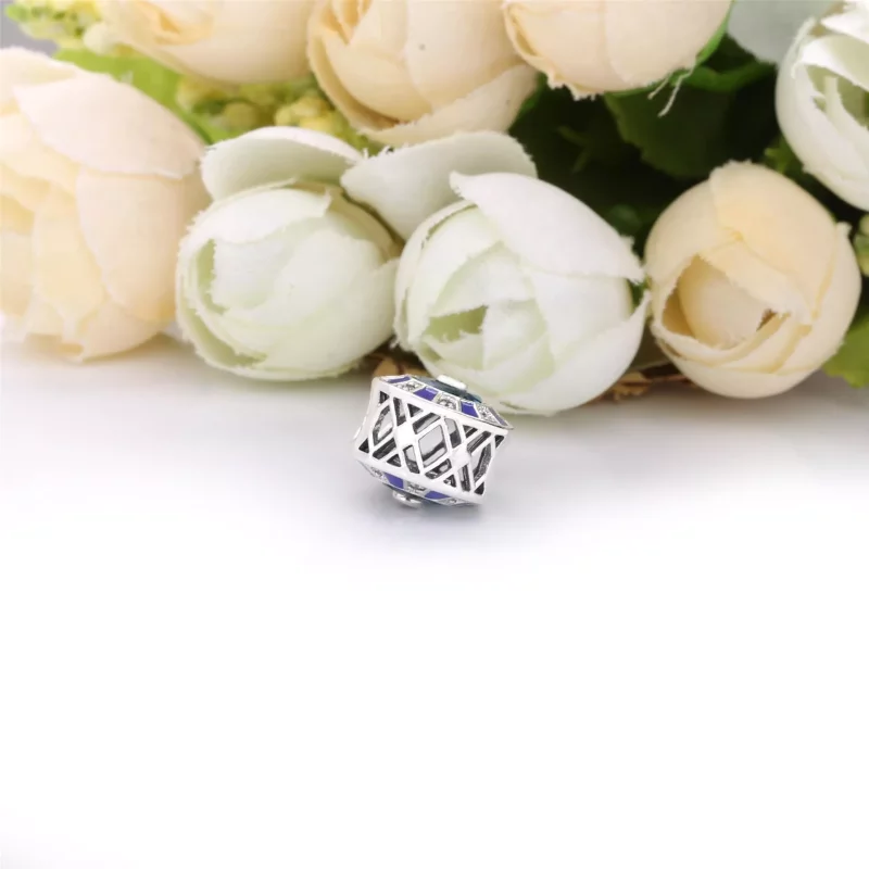 (afbeelding voor) Pandora Blauw Mozaïek Bedel 798031En195 - Bekijken 3