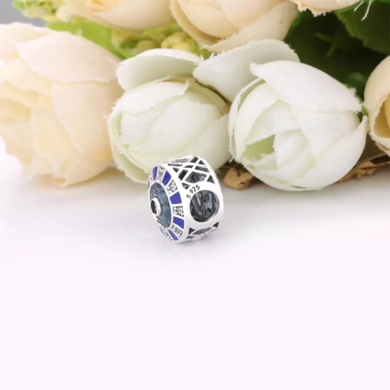 (afbeelding voor) Pandora Blauw Mozaïek Bedel 798031En195 - Bekijken 4