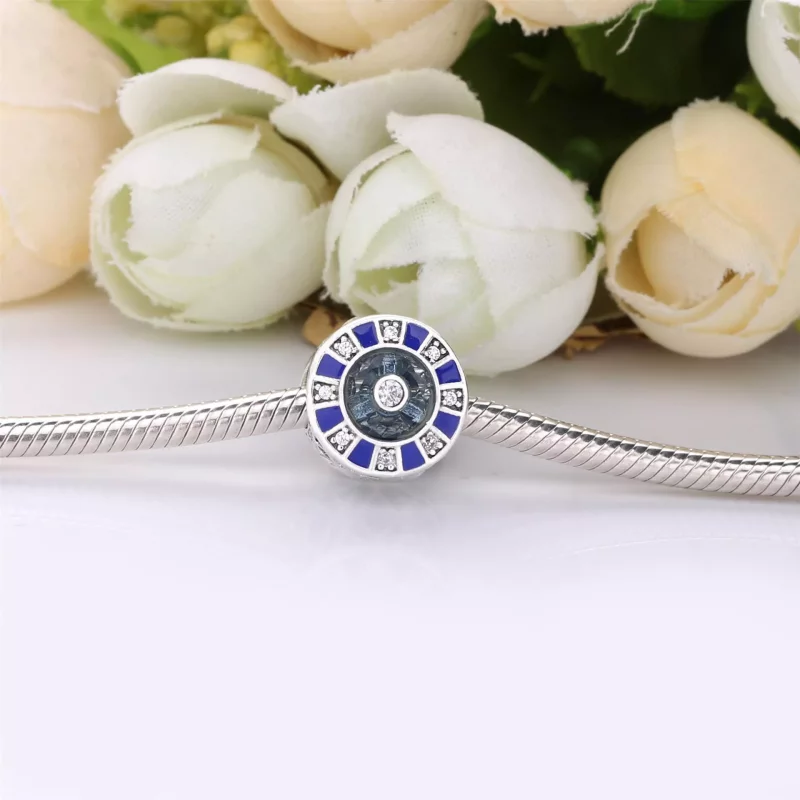 (afbeelding voor) Pandora Blauw Mozaïek Bedel 798031En195 - Bekijken 5