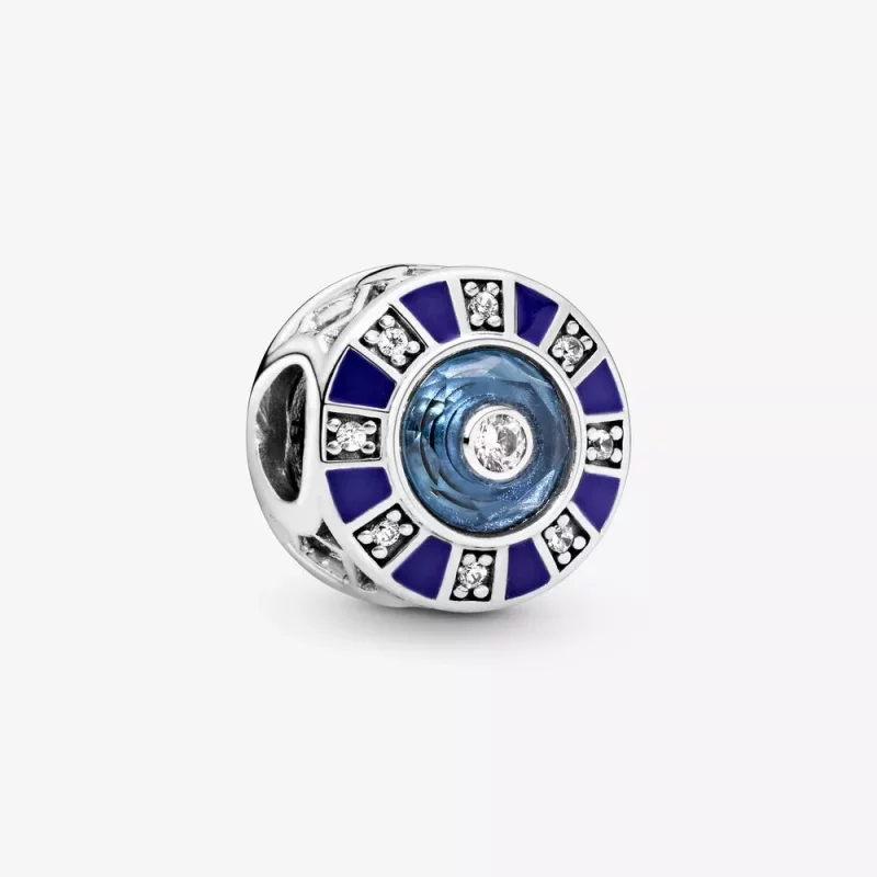 (afbeelding voor) Pandora Blauw Mozaïek Bedel 798031En195
