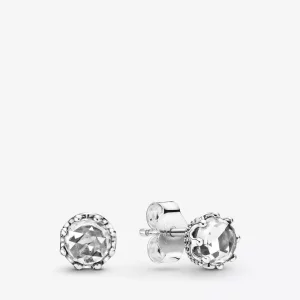 (afbeelding voor) Pandora Clear Sprankelende Kroon Oorknopjes 298311CZ