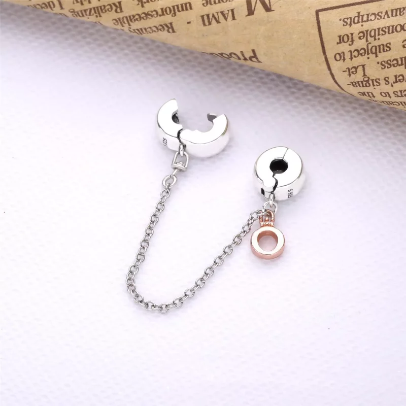 (afbeelding voor) Pandora Dangling Crown O Veiligheidsketting 788313 - Bekijken 2