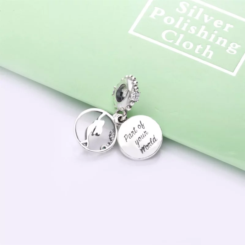 (afbeelding voor) Pandora Disney Ariel Hangende Bedel 798231CZ - Bekijken 4