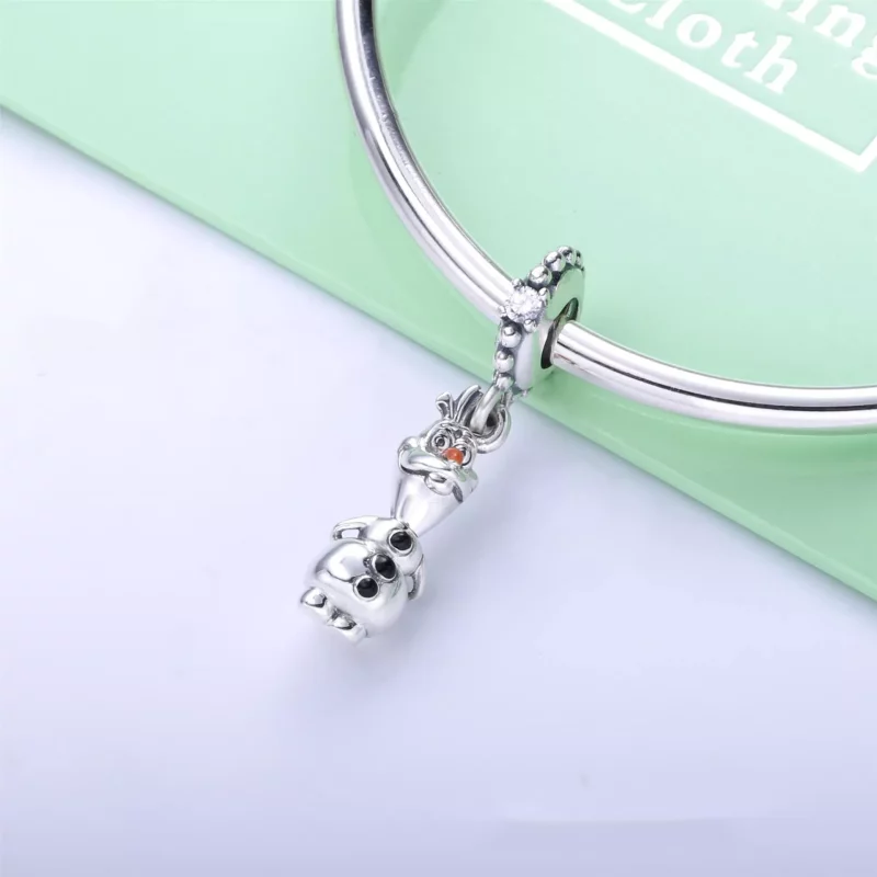 (afbeelding voor) Pandora Disney Bevroren Olaf Hangende Bedel 798455C01 - Bekijken 4