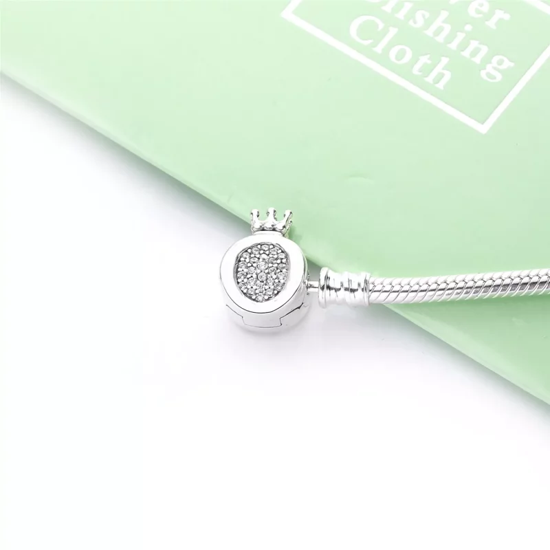 (afbeelding voor) Pandora Moments Kroon O & Slangenketting Armband 598286CZ - Bekijken 4