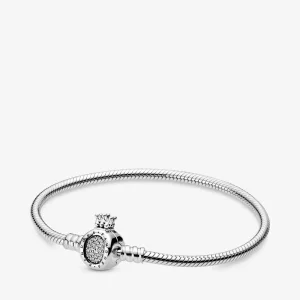 (afbeelding voor) Pandora Moments Kroon O & Slangenketting Armband 598286CZ