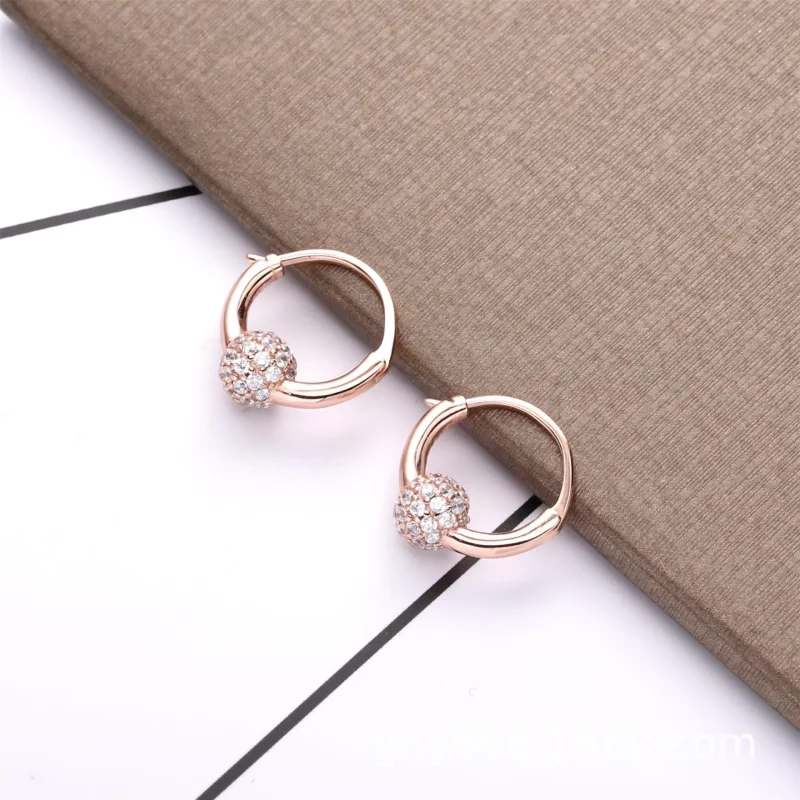(afbeelding voor) Pandora Pavé Bead Oorringen 288294CZ - Bekijken 2