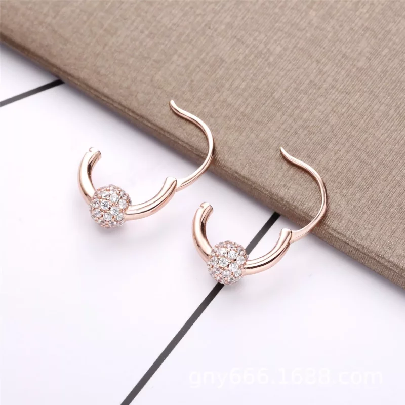 (afbeelding voor) Pandora Pavé Bead Oorringen 288294CZ - Bekijken 3