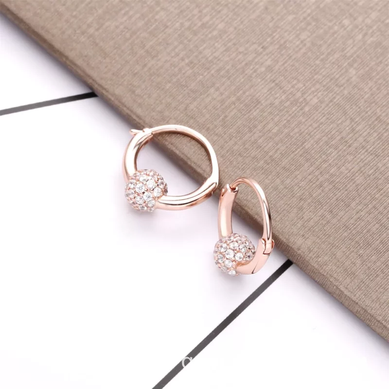 (afbeelding voor) Pandora Pavé Bead Oorringen 288294CZ - Bekijken 4