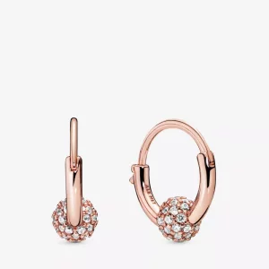 (afbeelding voor) Pandora Pavé Bead Oorringen 288294CZ