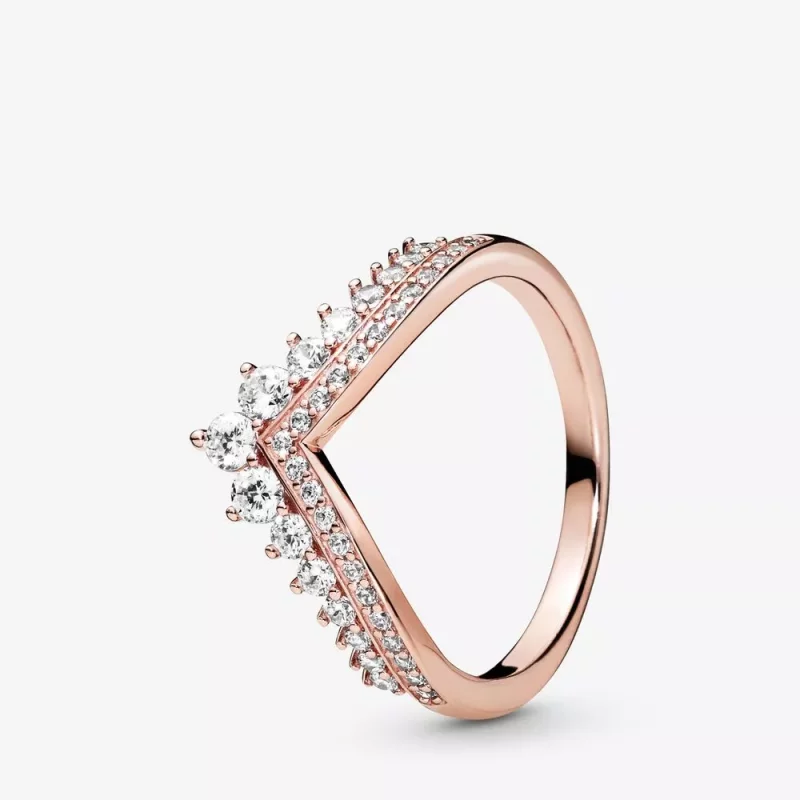 (afbeelding voor) Pandora Princess Wishbone Ring 187736CZ