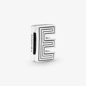 (afbeelding voor) Pandora Reflexions Letter E Clip 798201