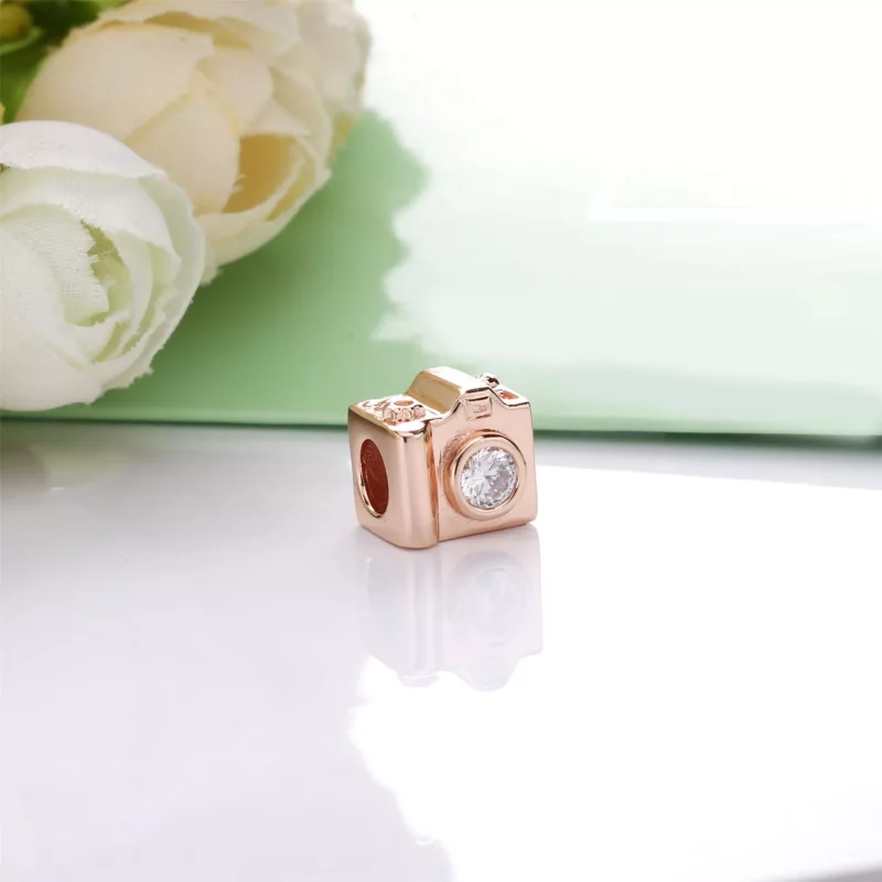 (afbeelding voor) Pandora Rose Camera Bedel 787986CZ - Bekijken 2