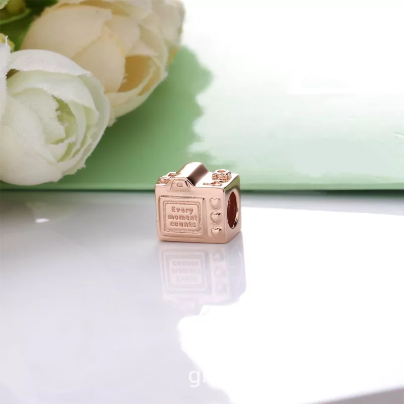 (afbeelding voor) Pandora Rose Camera Bedel 787986CZ - Bekijken 3