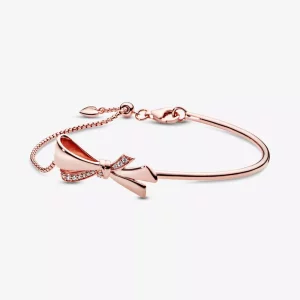 (afbeelding voor) Pandora Rose Sierlijke Bow Bangle 587242CZ