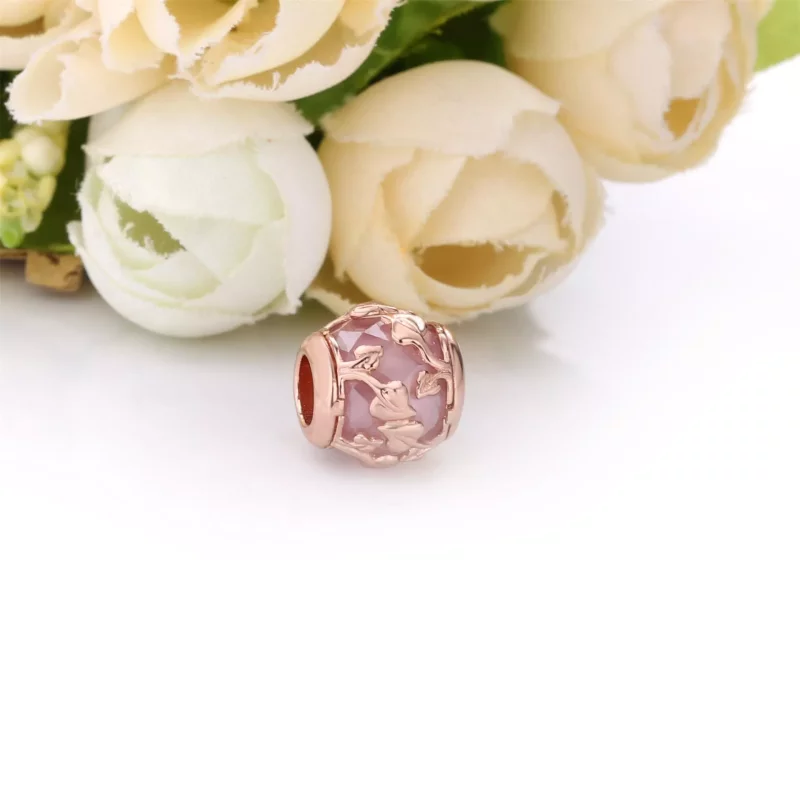 (afbeelding voor) Pandora Roze Decoratieve Bladeren Bedel 788238Ssp - Bekijken 2