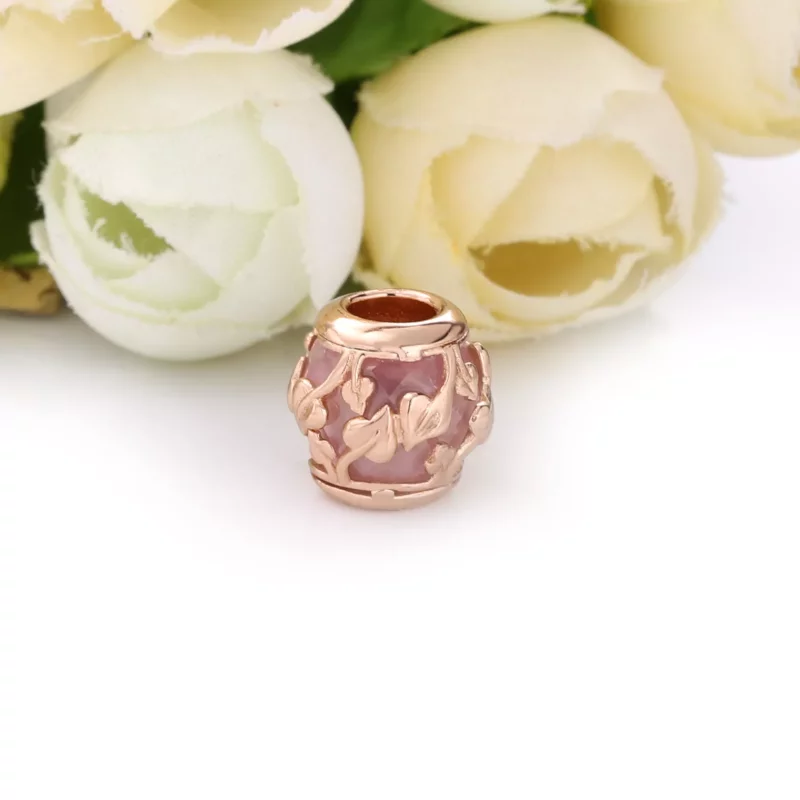 (afbeelding voor) Pandora Roze Decoratieve Bladeren Bedel 788238Ssp - Bekijken 3