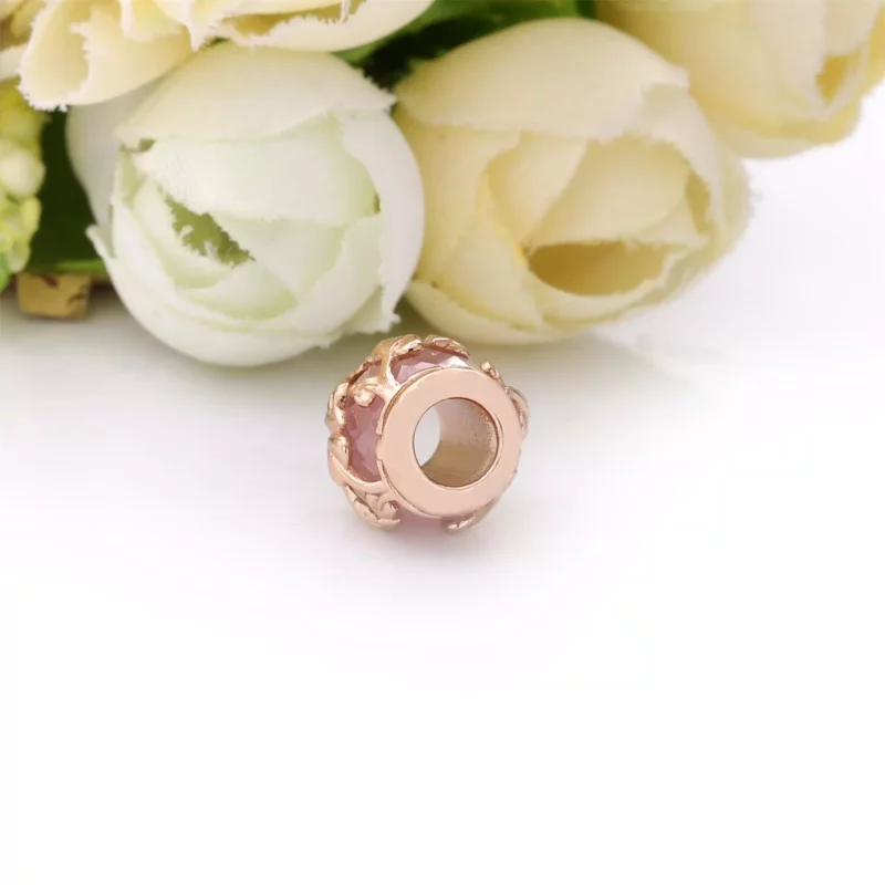 (afbeelding voor) Pandora Roze Decoratieve Bladeren Bedel 788238Ssp - Bekijken 5