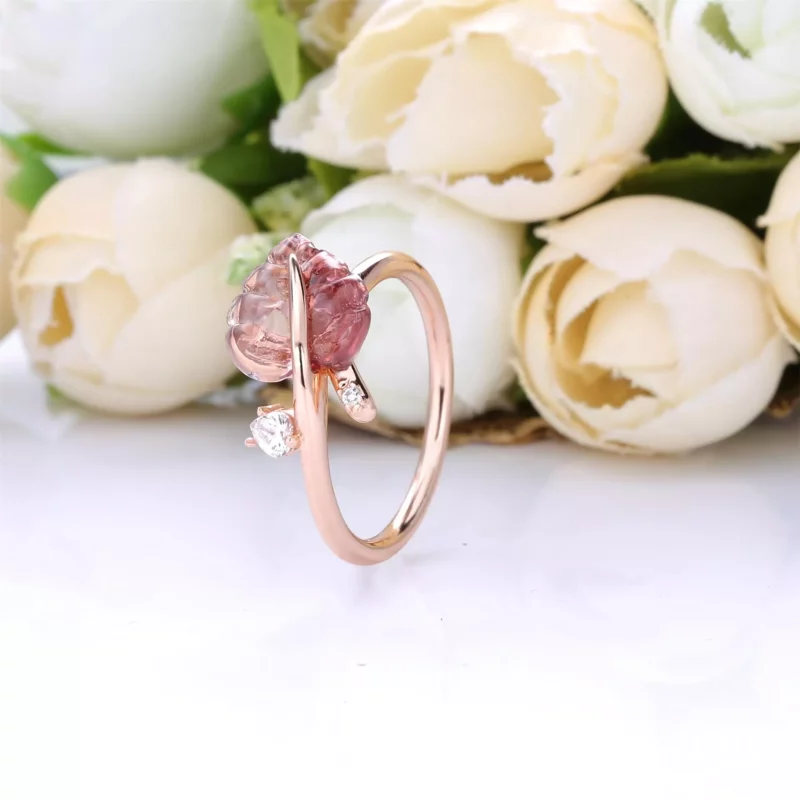(afbeelding voor) Pandora Roze Murano Glas Blad Bedel 188319Pmu - Bekijken 2