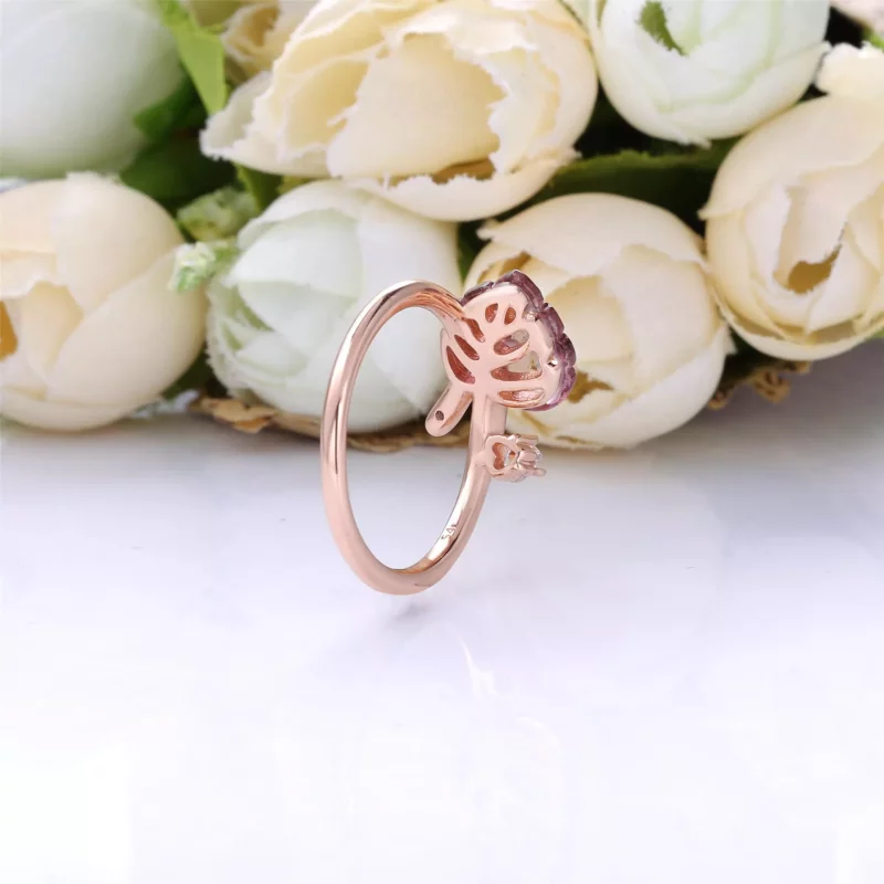 (afbeelding voor) Pandora Roze Murano Glas Blad Bedel 188319Pmu - Bekijken 3