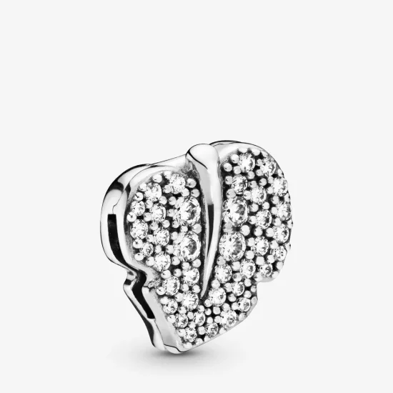 (afbeelding voor) Pandora Sprankelend Blad Clip Bedel 798293CZ
