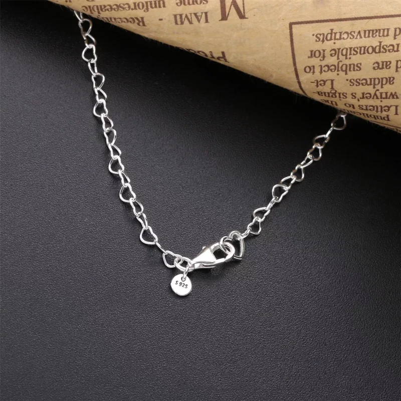 (afbeelding voor) Pandora Toegetreden Harten Ketting 397961 - Bekijken 4