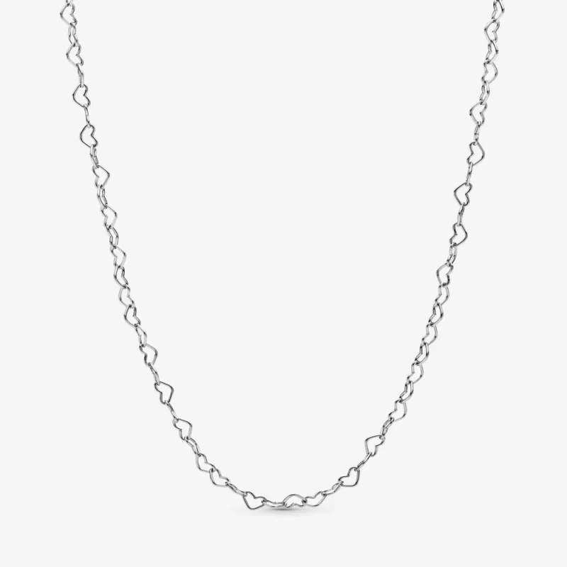 (afbeelding voor) Pandora Toegetreden Harten Ketting 397961