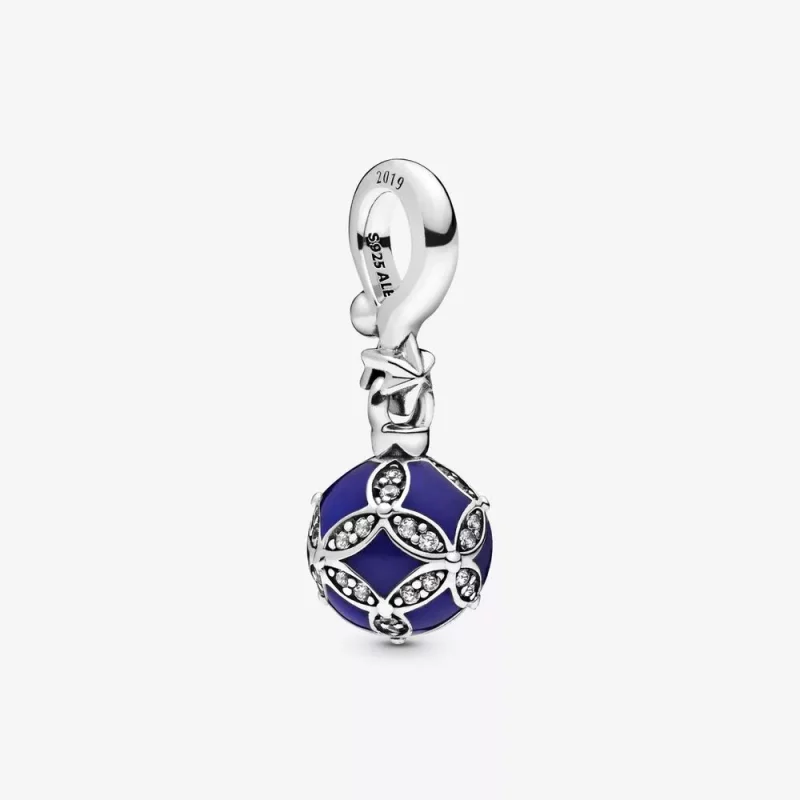 (afbeelding voor) Pandora Blauw Kerstornament Bungelen Bedel 798512C01 798512C01