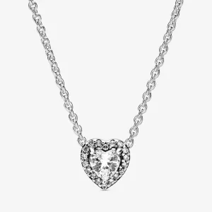 (afbeelding voor) Pandora Elverhoogd Hart Halsketting 398425C01