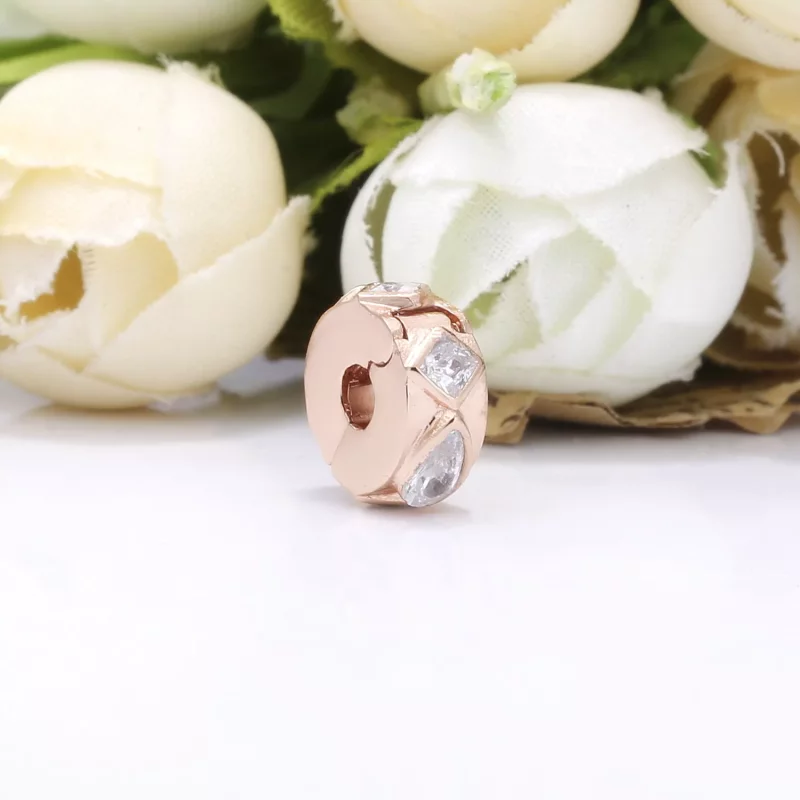 (afbeelding voor) Pandora Geometrische Vormen Clip Bedel 788429C01 - Bekijken 4