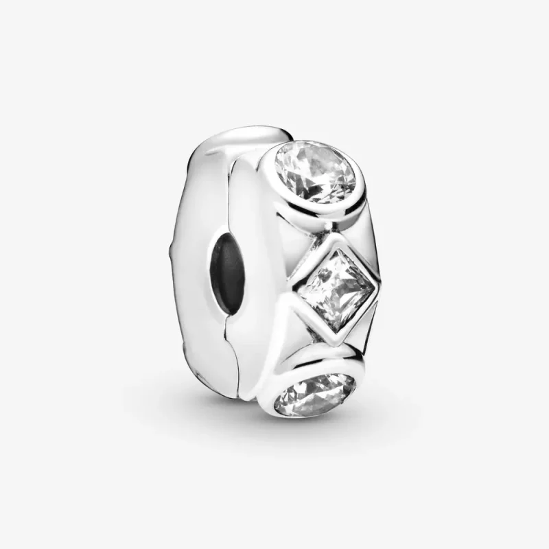 (afbeelding voor) Pandora Geometrische Vormen Clip Bedel 798463C01