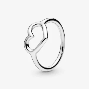 (afbeelding voor) Pandora Gepolijst Open Hart Ring 198613C00