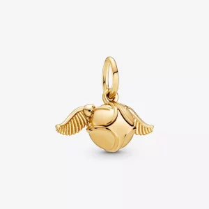 Pandora Harry Potter, Gouden Snaai Hanger 368618C00 (afbeelding voor) Pandora Harry Potter, Gouden Snaai Hanger 368618C00