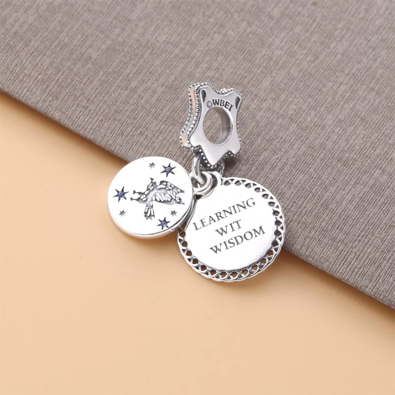 (afbeelding voor) Pandora Harry Potter, Ravenklauw Hangende Bedel 798831C01 - Bekijken 3
