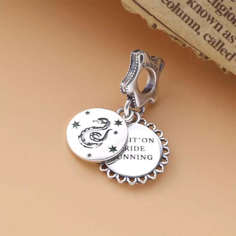 (afbeelding voor) Pandora Harry Potter, Zwadderich Hangende Bedel 798620C01 - Bekijken 2