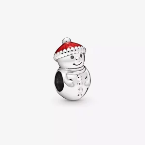 (afbeelding voor) Pandora Sneeuwpop & Kerstmuts Bedel 798478C01