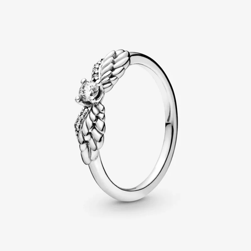 (afbeelding voor) Pandora Sparkling Angel Wings Ring 198500C01