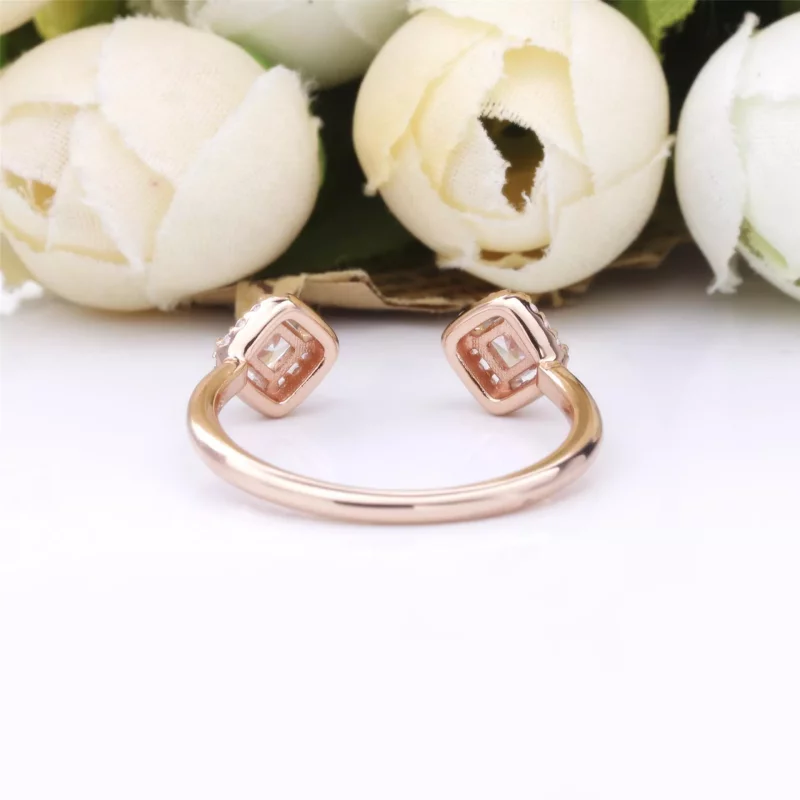 (afbeelding voor) Pandora Vierkante Sprankeling Open Ring 188506C01 - Bekijken 3