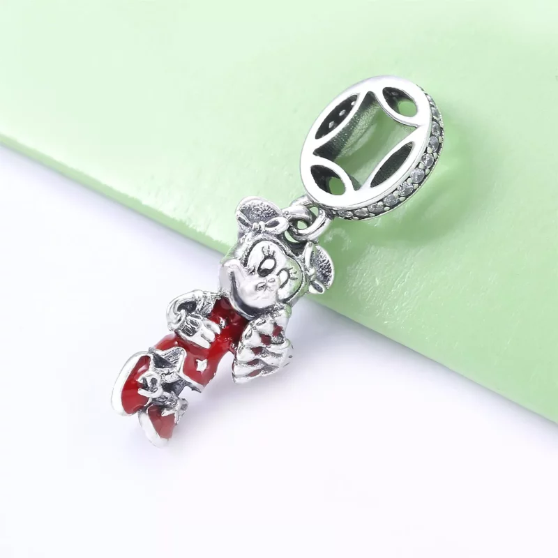 (afbeelding voor) Pandora Disney Minnie Muis Hangende Bedel 798636C01 - Bekijken 2