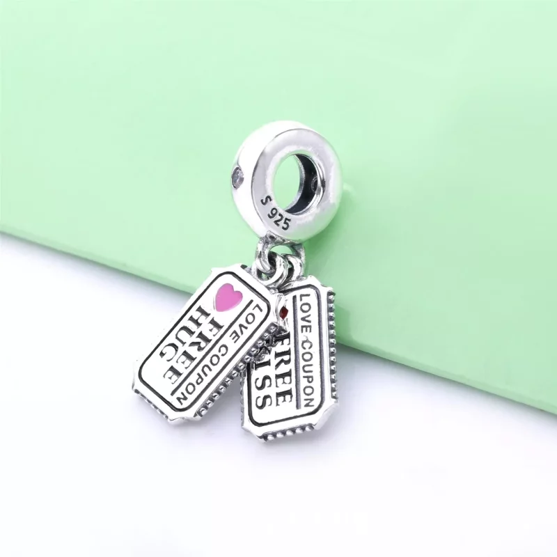 (afbeelding voor) Pandora Liefdescoupon Hangende Bedel 798703C01 - Bekijken 2
