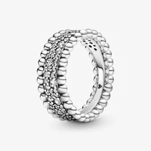 (afbeelding voor) Pandora Pavé Kralen Bandring 198676C01