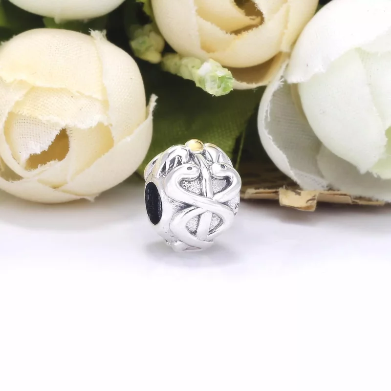 (afbeelding voor) Pandora Sterling Zilver & 14K Life Saver Bedel 791042 - Bekijken 3