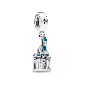 (afbeelding voor) PANDORA Assepoester Kasteel Zilveren Hangende Bedel P400020937933