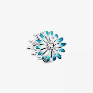 (afbeelding voor) PANDORA Blauw Madeliefje Bedel 798775C01