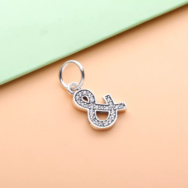 (afbeelding voor) PANDORA Brief Ampersand Zilveren Hangende Bedel 791305CZ - Bekijken 2